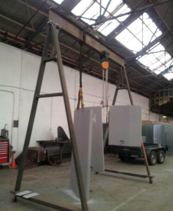 Portable Gantry Cranes Site Weld NZ Ltd